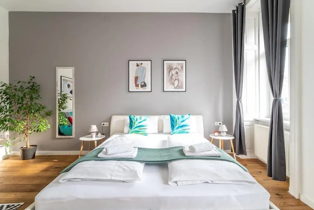 Apartmán Cool 1Br Near Metro & Center By Hm Vídeň Rakousko